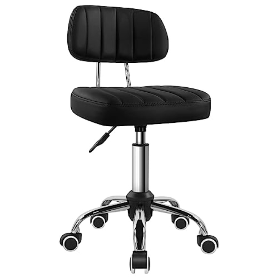 Spa & Wellness Hotel Paradiso - Square Swivel Stool with Wheel for