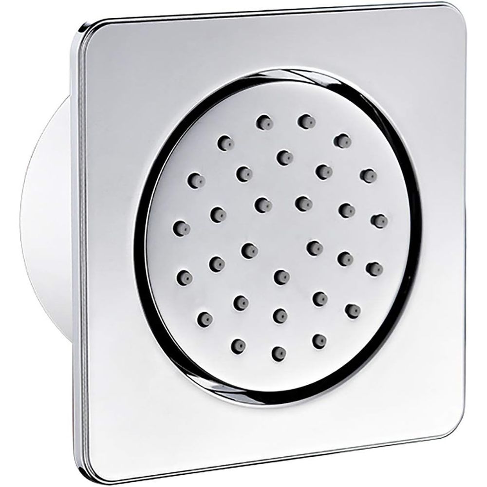 Spa & Wellness Hotel Paradiso - Wall-Mounted Adjustable Brass Shower Jet, 130mm