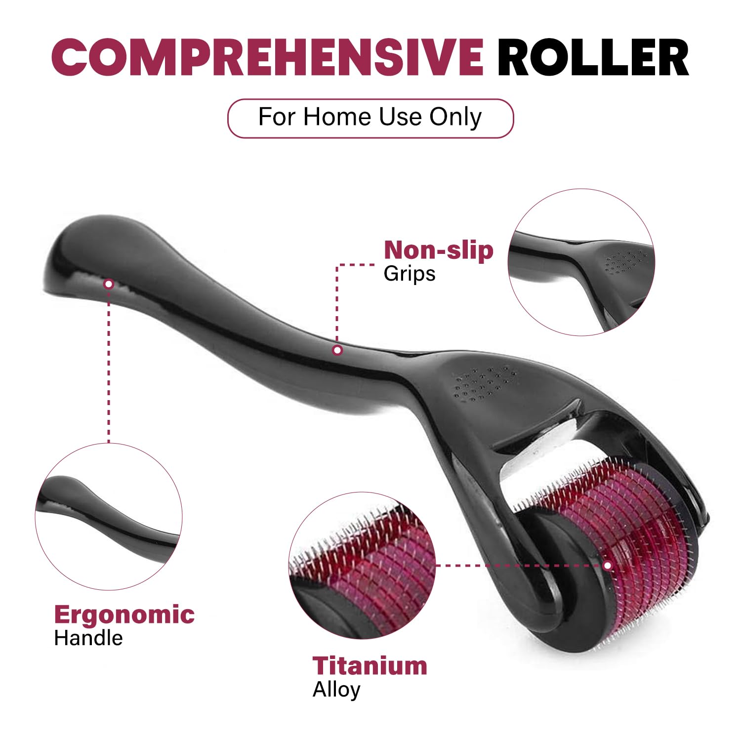 Micro Needling 540 Roller Derm - Derma Roller 0.25 ulasan dan harga