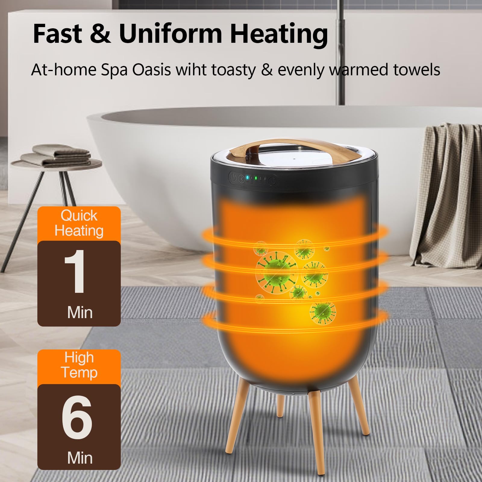 Luxury Spa Towel Warmer Bucket - Spa & Wellness Hotel Paradiso ulasan dan harga