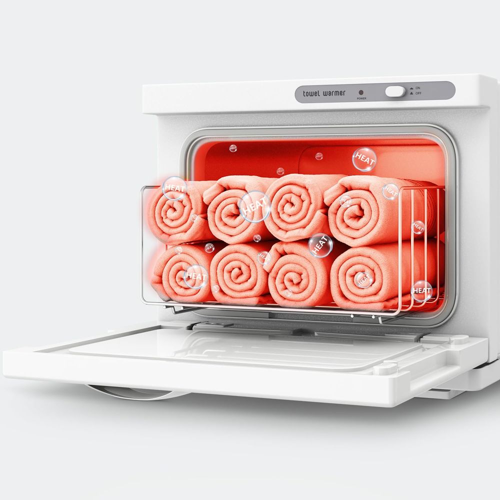 Compact 8L White Towel Warmer  - Spa & Wellness Hotel Paradiso ulasan dan harga