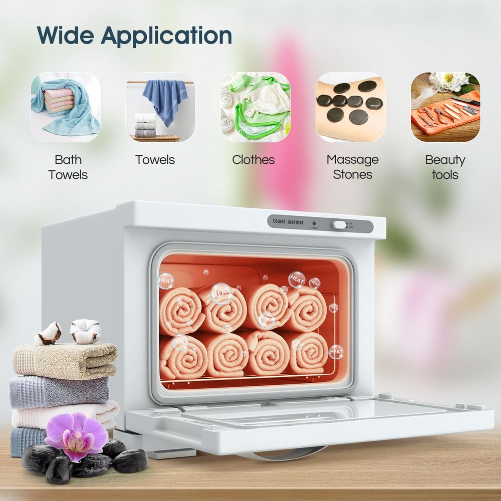 Compact 8L White Towel Warmer  - Spa & Wellness Hotel Paradiso ulasan dan harga